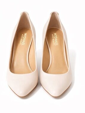 Michael Kors Nude Pumps Heels Size 9 Elegant Classic